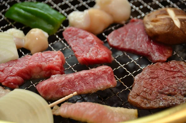 Barbacoa coreana "Yakiniku " — Foto de Stock